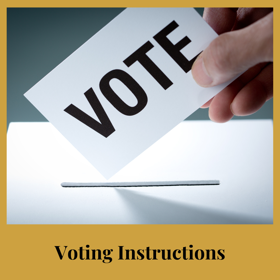 Voting Instructions
